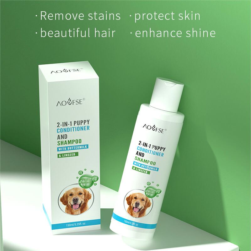 dog shampoo & conditioner