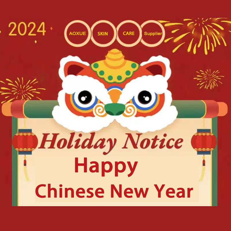 Kennisgeving van de Chinese Nieuwjaarsvakantie