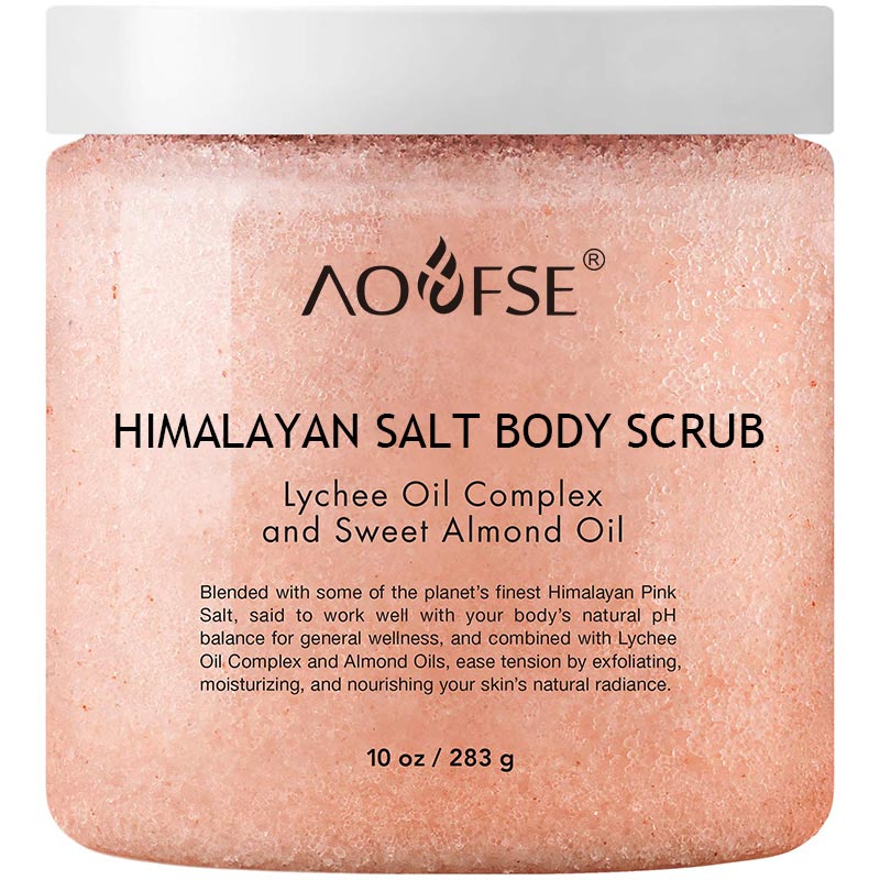 body scrub pink